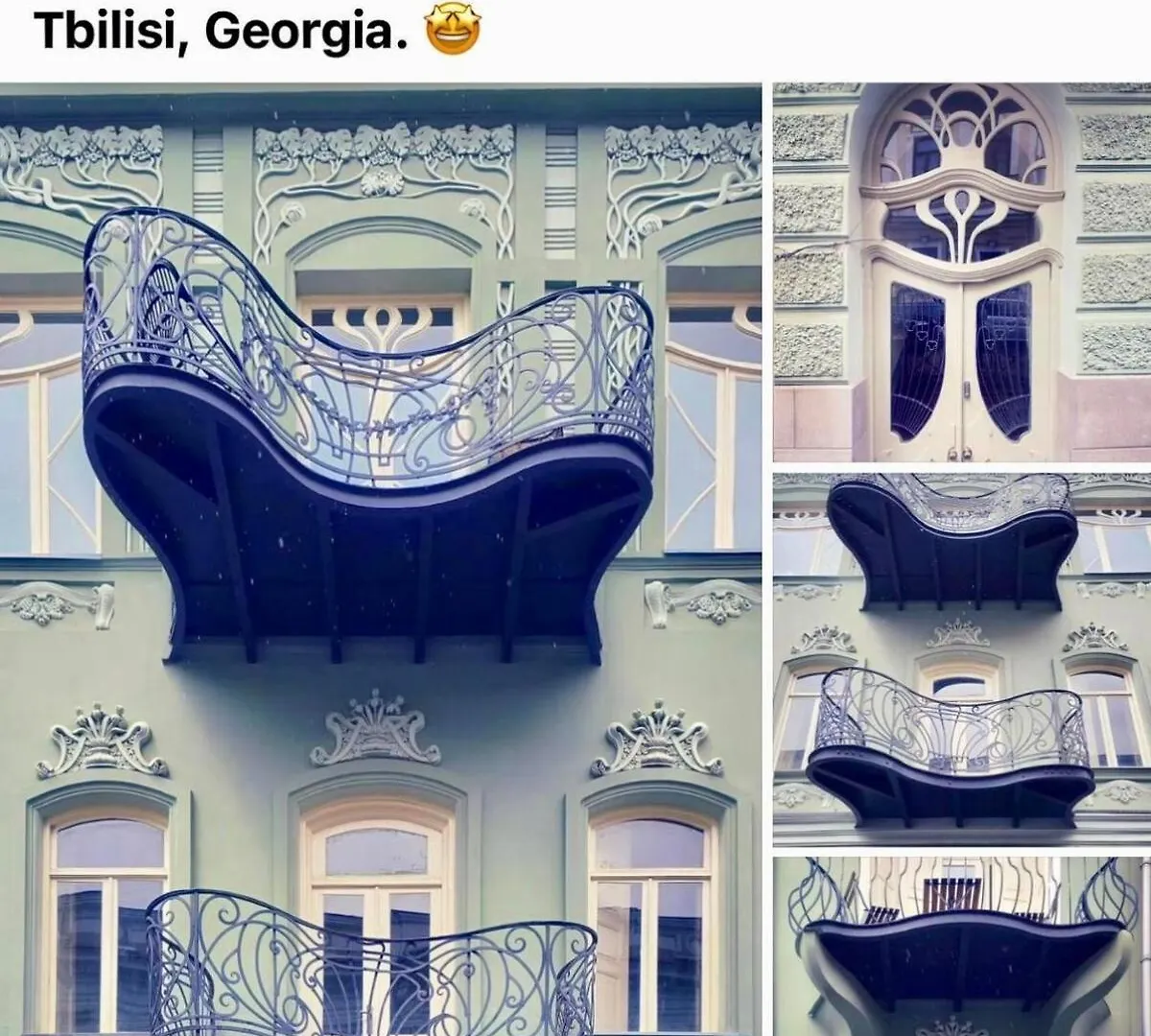 Flat In Art Nouveau Building ティビリシ 0*,  グルジア